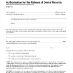 FREE 11 Sample Dental Release Forms In MS Word PDF