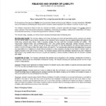 FREE 11 Sample Liability Release Forms In PDF MS Word Excel