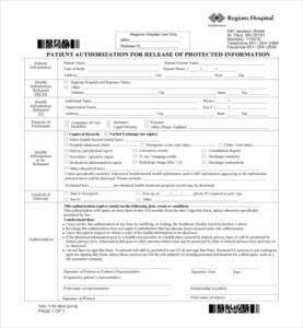 FREE 21 Sample Medical Records Release Forms In PDF Word Excel