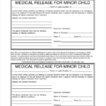 FREE 27 Printable Medical Release Forms In PDF Excel MS Word