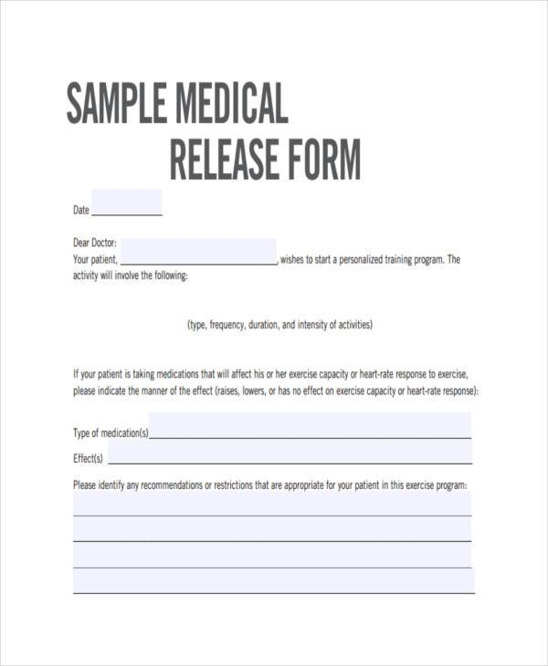 FREE 39 Medical Forms In PDF MS Word Excel