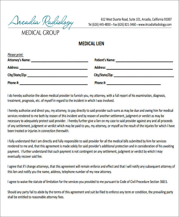 FREE 45 Medical Forms In PDF MS Word