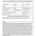 FREE 7 Sample Basketball Waiver Forms In MS Word PDF