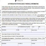 FREE 9 Release Of Medical Information Form Samples In MS Word PDF