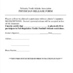 FREE 9 Sample Physician Release Forms In MS Word PDF