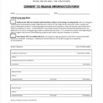 FREE 9 Sample Release Of Information Forms In MS Word PDF