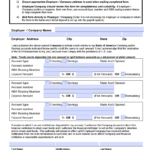 Free Bank Of America Direct Deposit Authorization Form PDF
