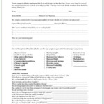 Free Counseling Release Of Information Form Template Pdf Example