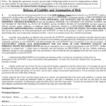 Free Florida Liability Release Form PDF 37KB 1 Page s