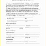 Free Medical Consent Form Template Of 10 Medical Release Forms Free
