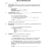 Free Medical Records Release Authorization Form HIPAA Word PDF