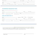 Free Medical Release Form Template Continuum