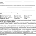 Free New Jersey Medical Records Release Form PDF 41KB 1 Page s