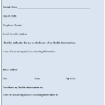 General Medical Release Form Editable Forms
