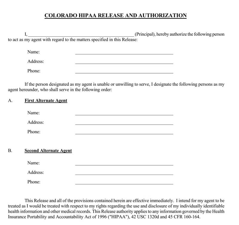 Hipaa Authorization Form Kentucky Nourdythrerser