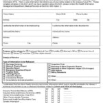 Hospital Authority Medical Record Form