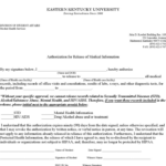 Kentucky Authorization For Release Of Medical Information Form Download