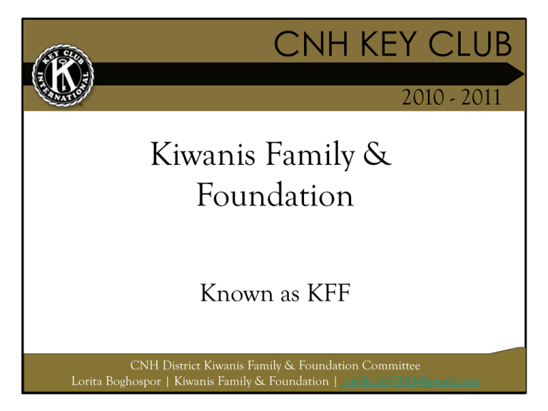 KFF 10 11 CNH Key Club