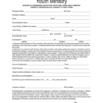 Lds Youth Permission Slip Form Fill Out And Sign Printable PDF