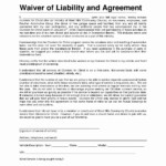 Liability Waiver Form Template Free Lovely Liability Waiver Sample