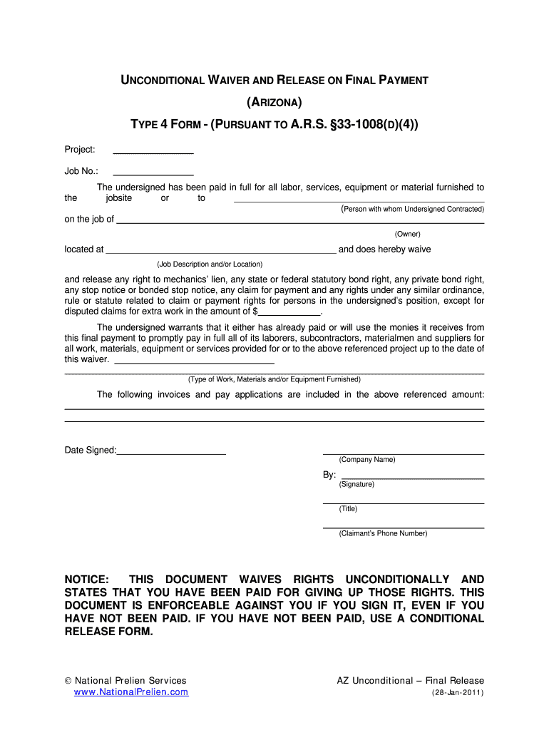 Lien Release Form Fill Out And Sign Printable Pdf Free Nude Porn Photos