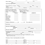 Medical Consent Form 89 Omega Psi Phi Fraternity