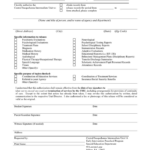 Medical Information Release Form Sample In Word And Pdf Formats