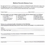 Medical Record Form Template Lovely 10 Medical Records Release Forms To