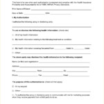 Medical Records Release Authorization Form HIPAA GeneEvaroJr