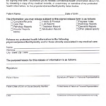 Medical Records Release Form Templates At Allbusinesstemplates