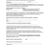 Medical Release Form Texas Fill And Sign Printable Template Online