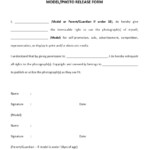 Model Release Form