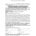 Motorcycle Liability Release Form With Images Criminal Background