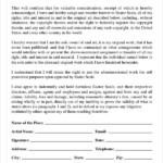 Music Copyright Agreement Template HQ Printable Documents