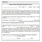 No Liability Agreement Template HQ Printable Documents