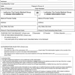 Ohio Medical Records Release Form Download Free Printable Blank Legal