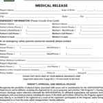 Pennsylvania Medical Release Form Download Free Printable Blank Legal