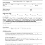 Permission Medical Release Form 2011 2012