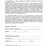 Personal Property Release Form Template New General Liability Release