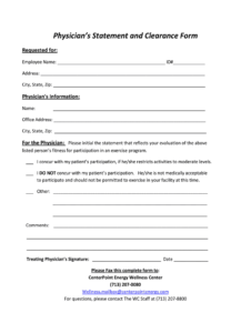 Physician Statement Form Fill Out Sign Online DocHub