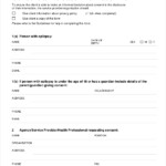 Printable Personal Information Consent Form Template Printable Forms