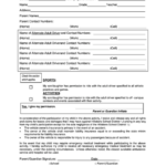 Printable Transportation Release Form Template Printable Templates