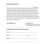 Professional Media Release Form Template Pdf Example In 2021 Form