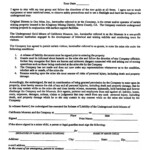 Release And Waiver Of Liability Agreement Free Printable Documents