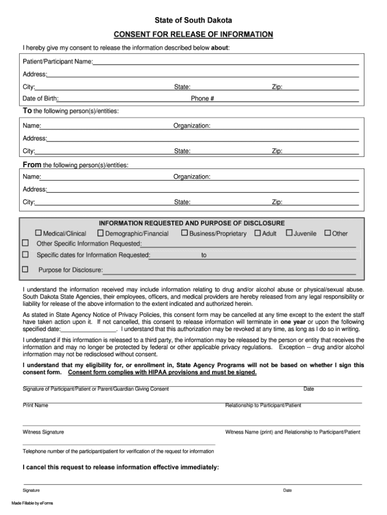 Release Of Information Consent Form Ofged Test Takers ReleaseForm