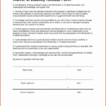 Release Of Liability Form Pdf Inspirational Contractor Liability Waiver