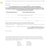 Release Of Medical Records Form Fill Out And Sign Printable PDF