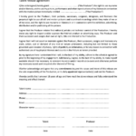 Talent Release Form Template Download Your FREE Template Now Wedio