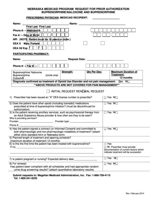 Top 17 Medicaid Prior Authorization Form Templates Free To Download In 