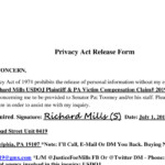 U S Sen Pat Toomey Privacy Release Form 07 01 19 Submitted By Richard